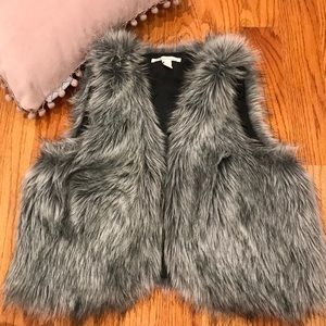 Kenneth Cole fur vest